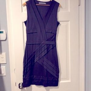 Marc New York Pleated stretch cocktail dress